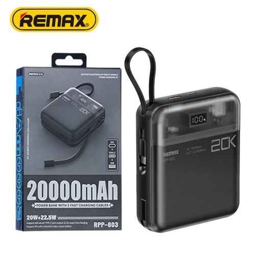 Remax Power Bank 20000mAh RPP-603 – Energji e Fuqishme kudo që të jesh 🔋⚡